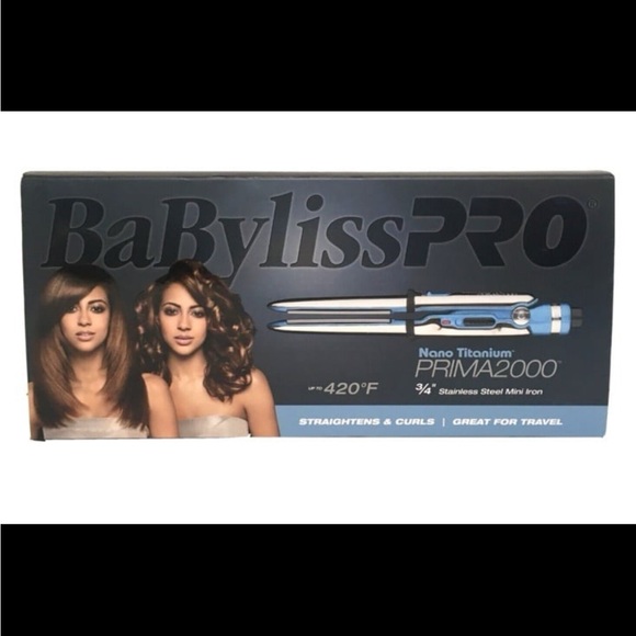 BaBylissPRO Nano Titanium Prima2000 Hair Iron